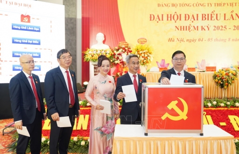 Đại hội Đảng bộ VNSTEEL: Giữ vững vị thế doanh nghiệp hàng đầu ngành thép